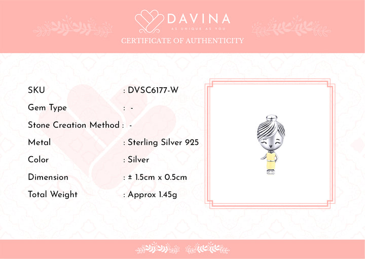DAVINA Eisha Charm Sterling Silver 925