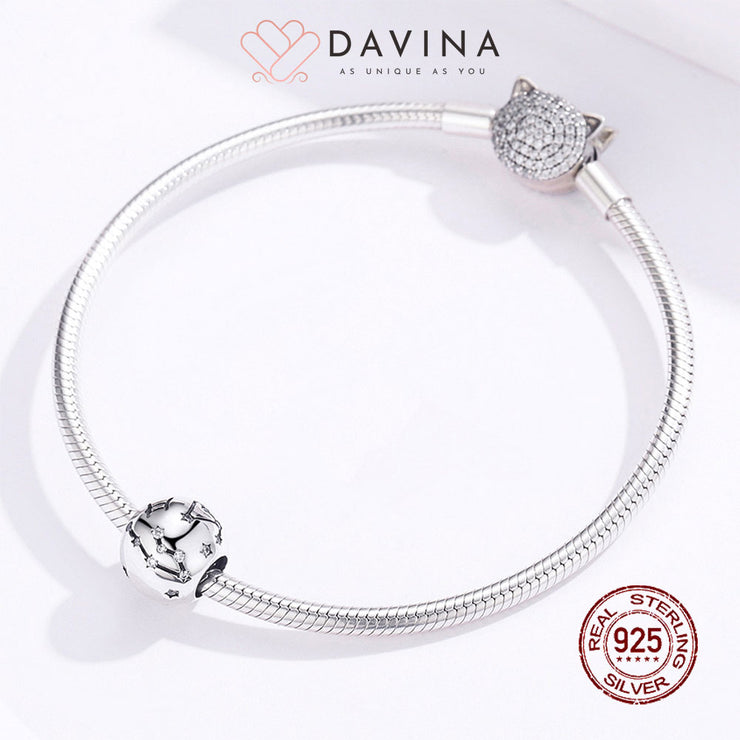 DAVINA Corinne Charm Sterling Silver 925