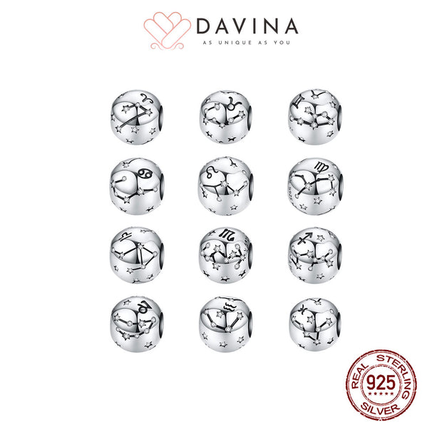 DAVINA Corinne Charm Sterling Silver 925