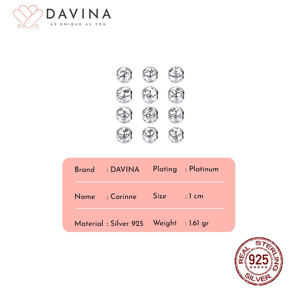 DAVINA Corinne Charm Sterling Silver 925