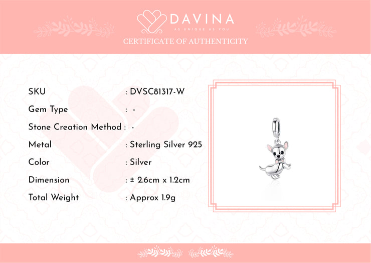 DAVINA Helly Charm Silver Color S925