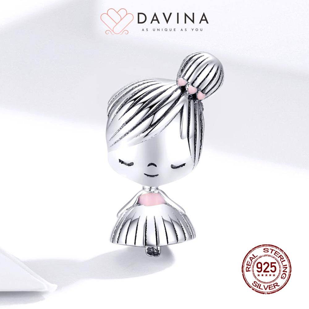 DAVINA Playmate Charm Silver Color S925