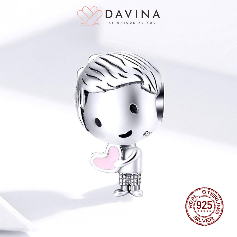DAVINA Playmate Charm Silver Color S925