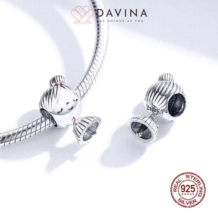 DAVINA Playmate Charm Silver Color S925