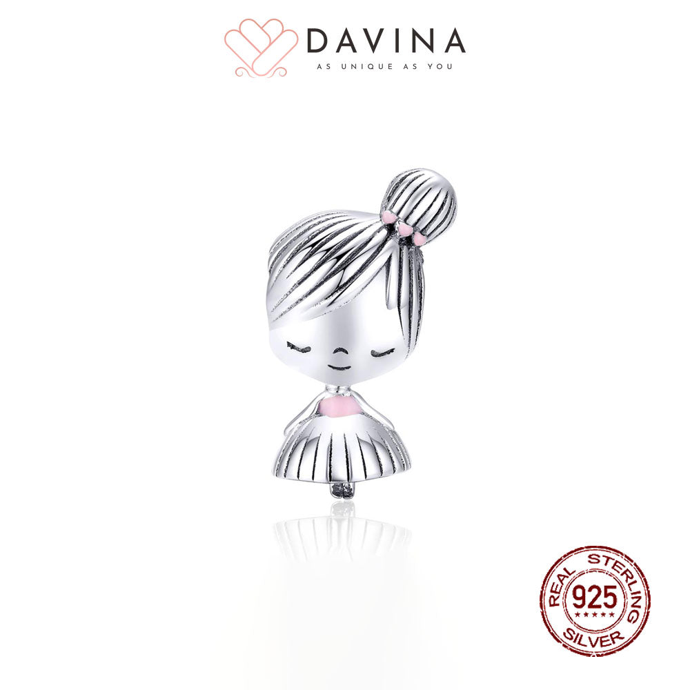 DAVINA Playmate Charm Silver Color S925