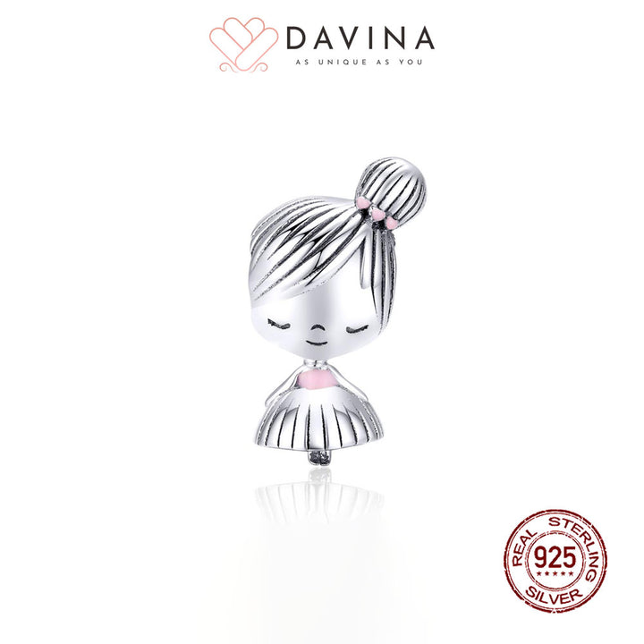 DAVINA Playmate Charm Silver Color S925