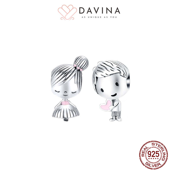 DAVINA Playmate Charm Silver Color S925