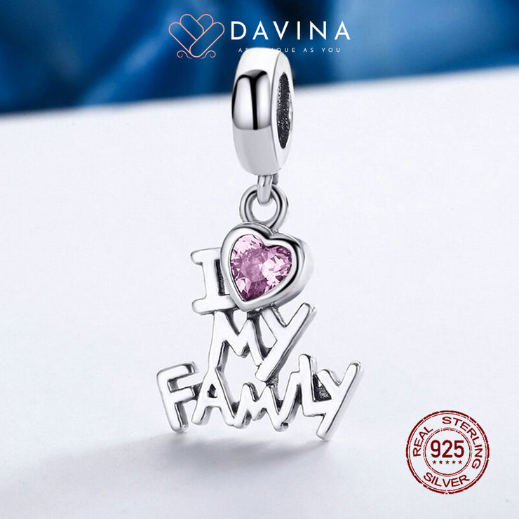 Liontin Love Family Pendant