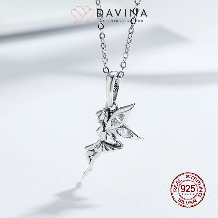 DAVINA Fairy Pendant Sterling Silver 925