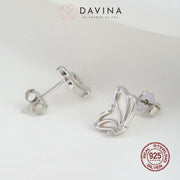 DAVINA Ladies Charlotte Earrings Silver Color S925
