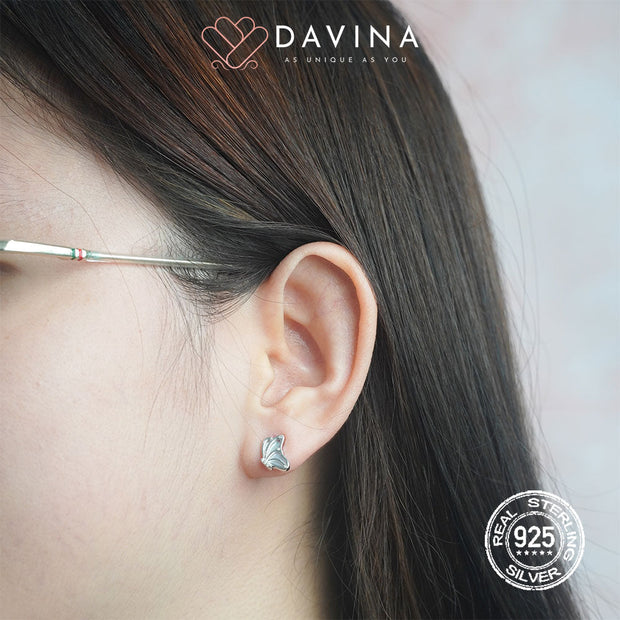 DAVINA Ladies Charlotte Earrings Silver Color S925