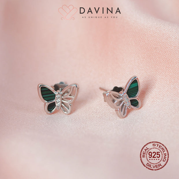 DAVINA Ladies Effie Earrings Sterling Silver 925