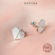 DAVINA Ladies Lofey Earrings Silver Color S925
