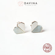 DAVINA Ladies Lofey Earrings Silver Color S925