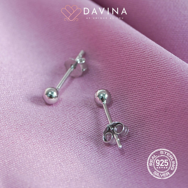 DAVINA Ladies Onie Earrings Sterling Silver 925
