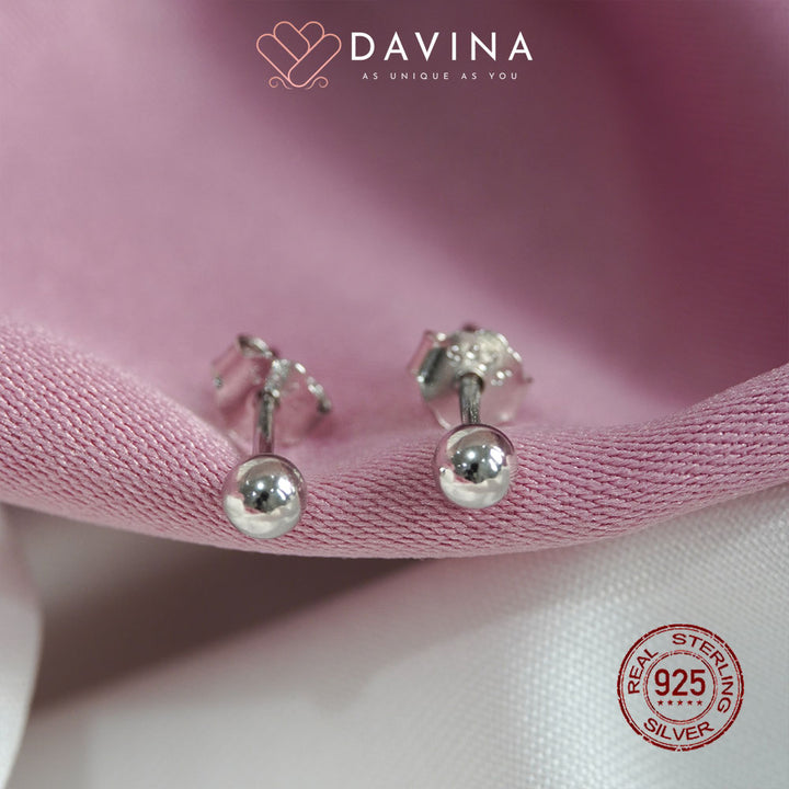 DAVINA Ladies Onie Earrings Sterling Silver 925