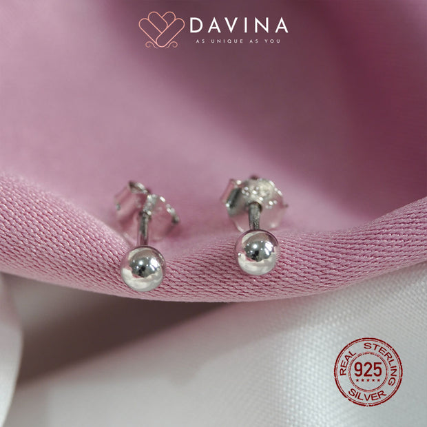 DAVINA Ladies Onie Earrings Sterling Silver 925