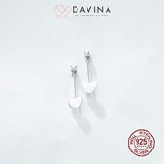 DAVINA Ladies Tarisa Earrings Sterling Silver 925