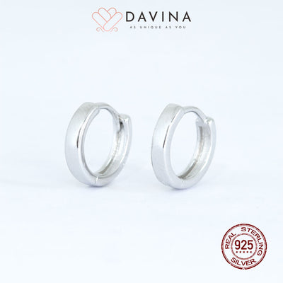 DAVINA Ladies Amaya Earrings Silver Color S925