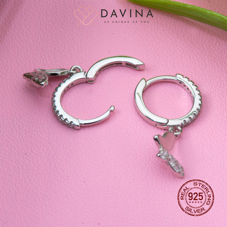 DAVINA Ladies Dareen EarringsSterling Silver 925