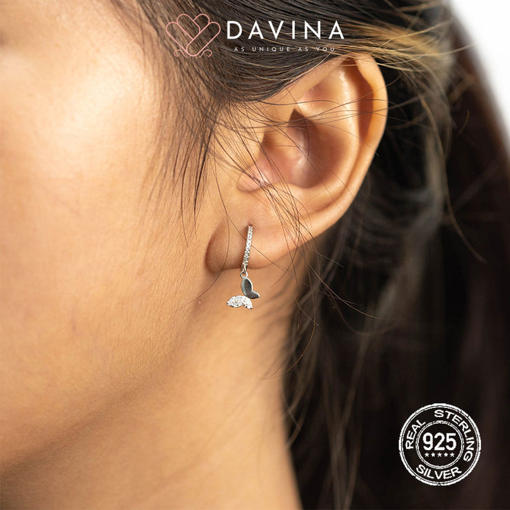 DAVINA Ladies Dareen EarringsSterling Silver 925