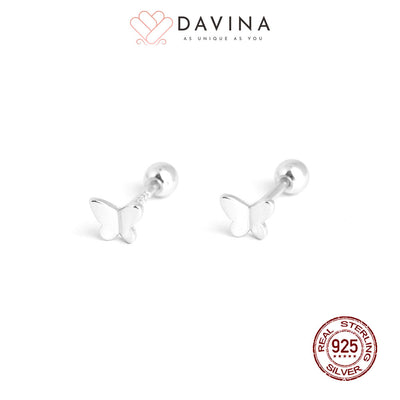DAVINA Ladies Liora Earrings Silver Color S925