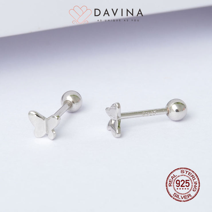 DAVINA Ladies Liora Earrings Sterling Silver 925