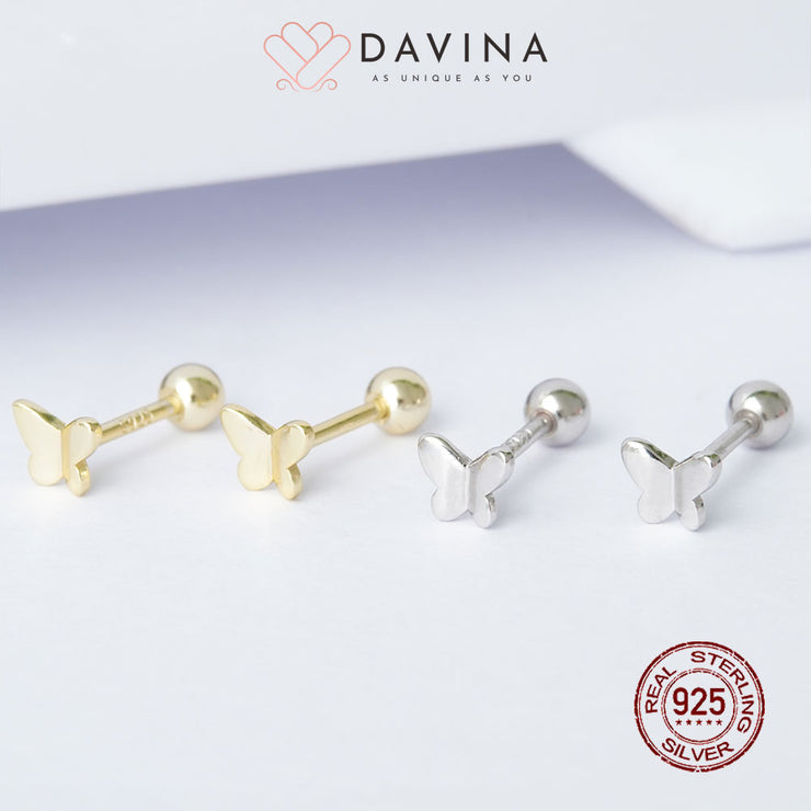 DAVINA Ladies Liora Earrings Sterling Silver 925