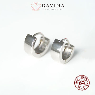 DAVINA Ladies Yuka Earrings Sterling Silver 925