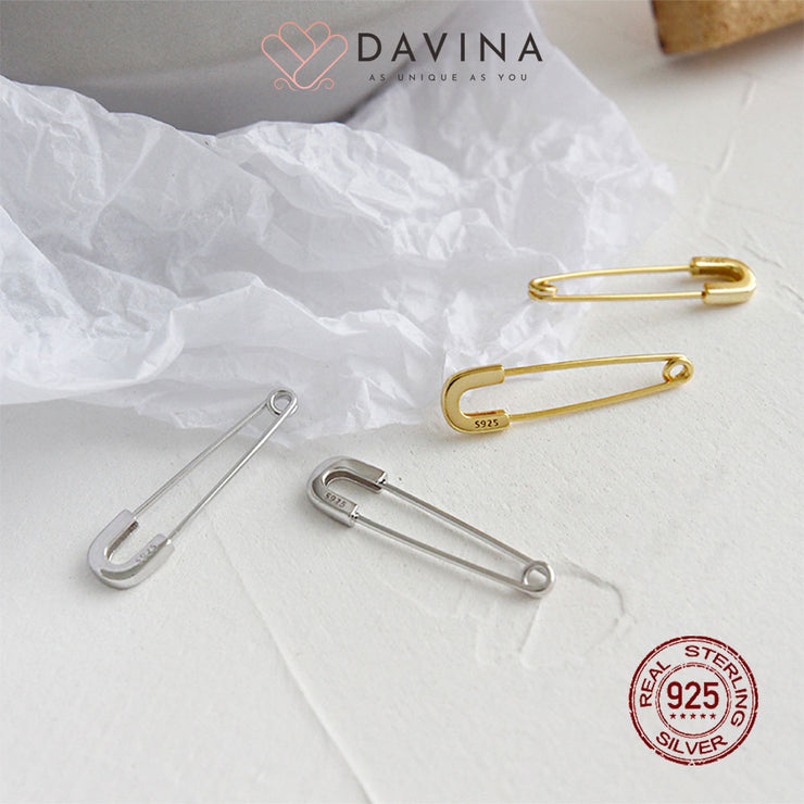 DAVINA Ladies Delice Earrings Sterling Silver 925