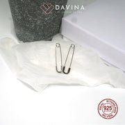 DAVINA Ladies Delice Earrings Silver Color S925