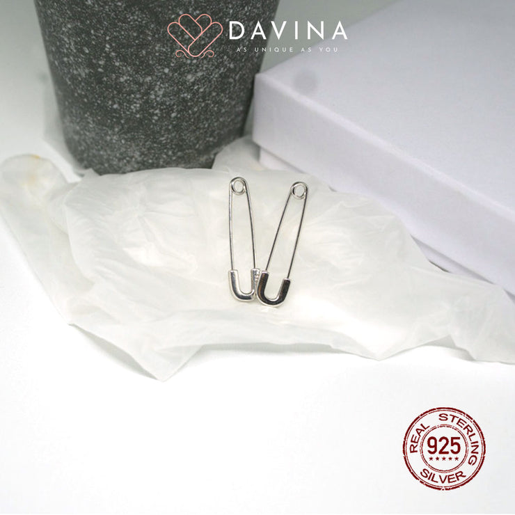 DAVINA Ladies Delice Earrings Sterling Silver 925