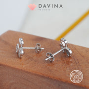 DAVINA Ladies Elver Earrings Silver Color S925