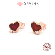 DAVINA Ladies Lovels Earrings Gold Color S925