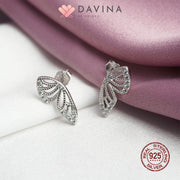 DAVINA Ladies Kyara Earrings Silver Color S925