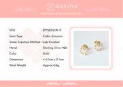 Anting Misca Earrings Yellow