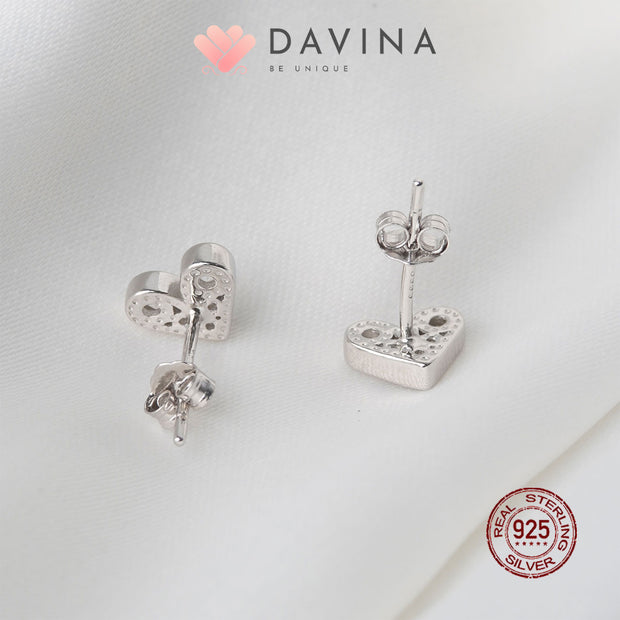 DAVINA Ladies Levela Earrings Sterling Silver 925