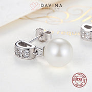 DAVINA Ladies Scarlett Earrings Sterling Silver 925