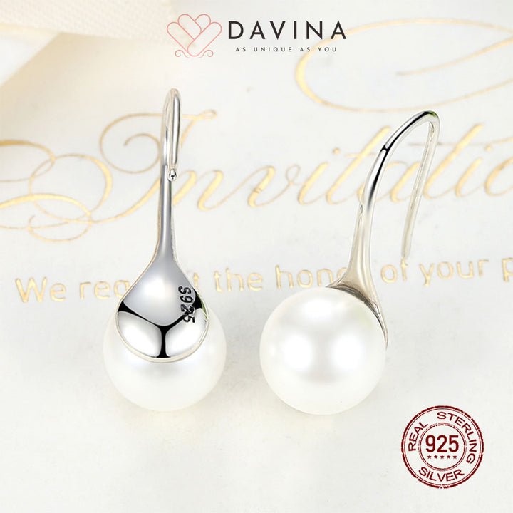 DAVINA Ladies Kinsley Earrings Sterling Silver 925