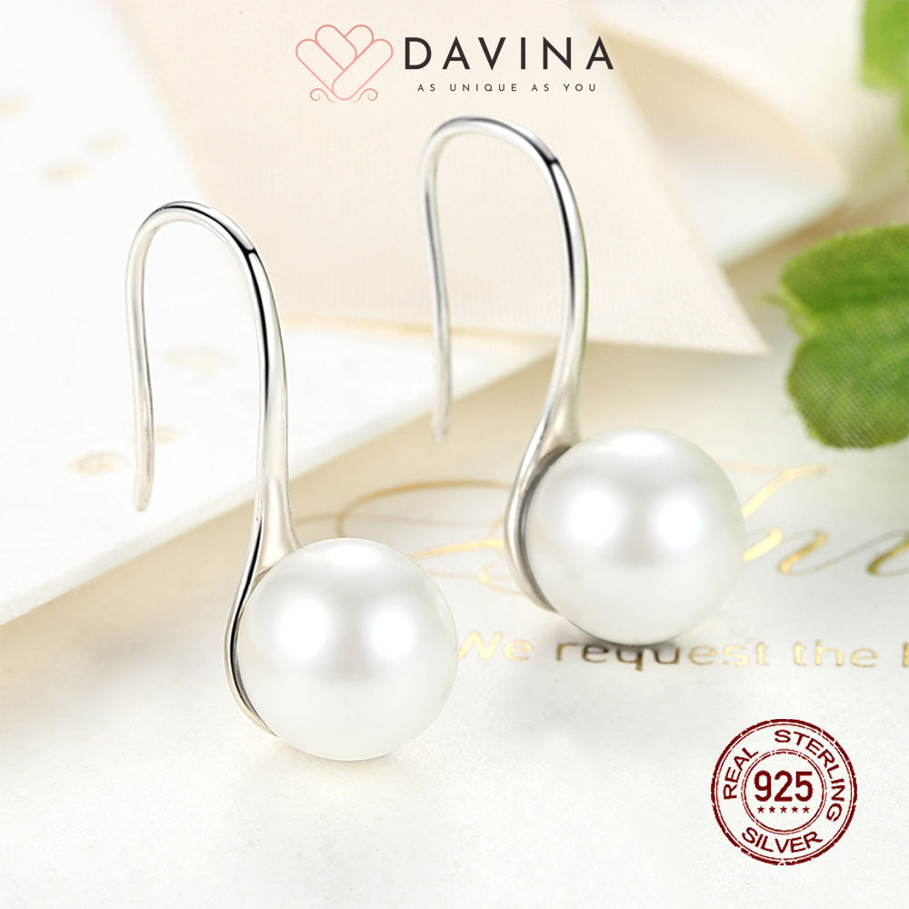 DAVINA Ladies Kinsley Earrings Sterling Silver 925