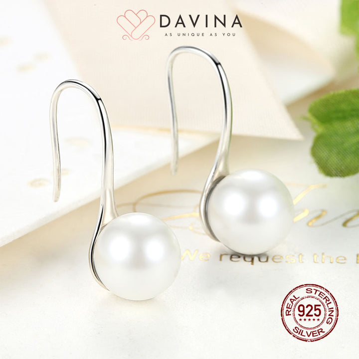 DAVINA Ladies Kinsley Earrings Sterling Silver 925