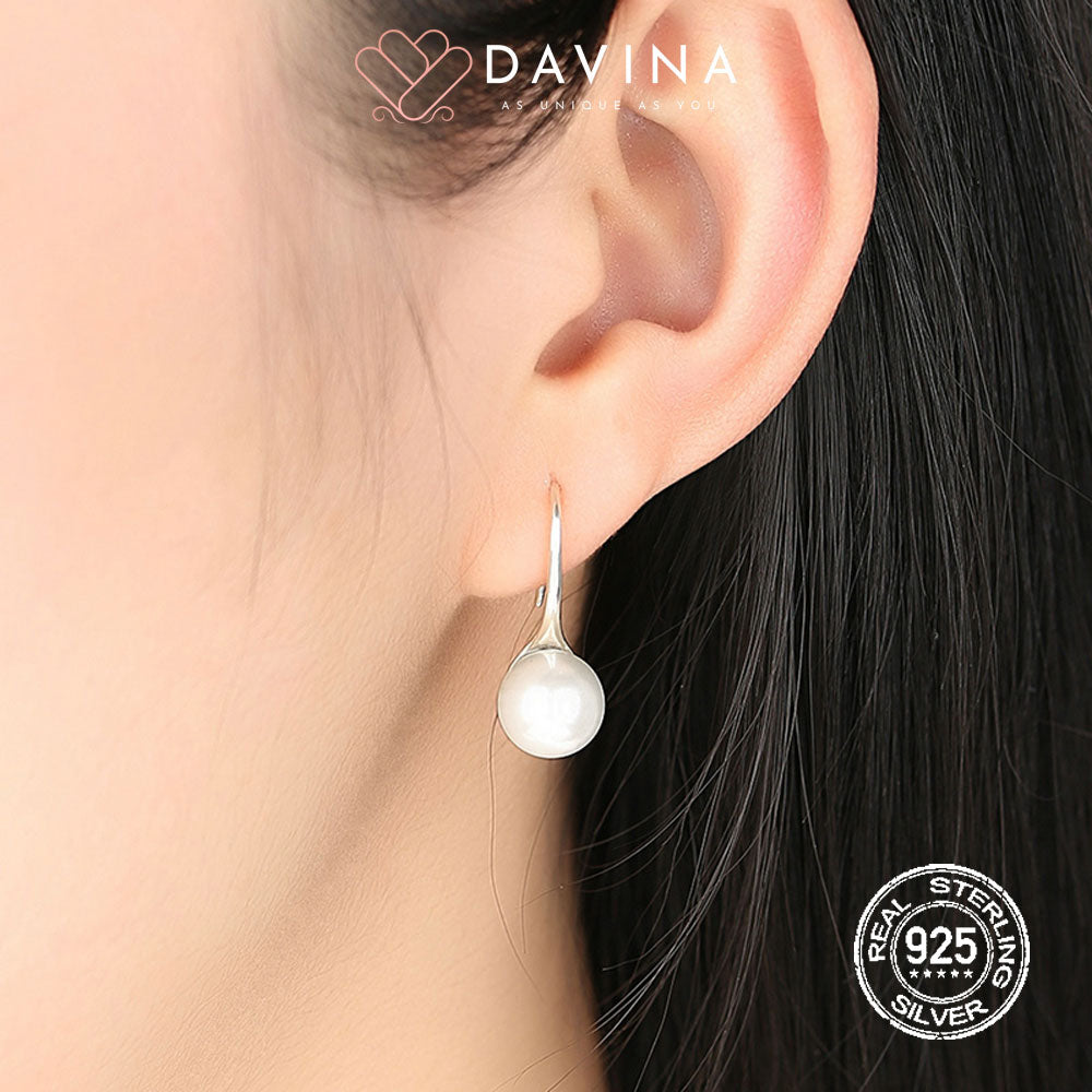 DAVINA Ladies Kinsley Earrings Sterling Silver 925