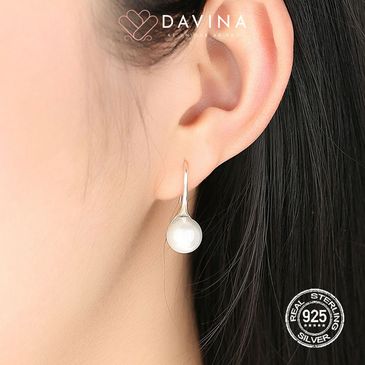 DAVINA Ladies Kinsley Earrings Sterling Silver 925
