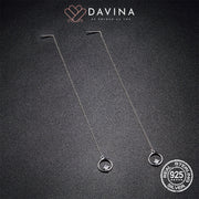 DAVINA Ladies Lisa Earrings Sterling Silver 925