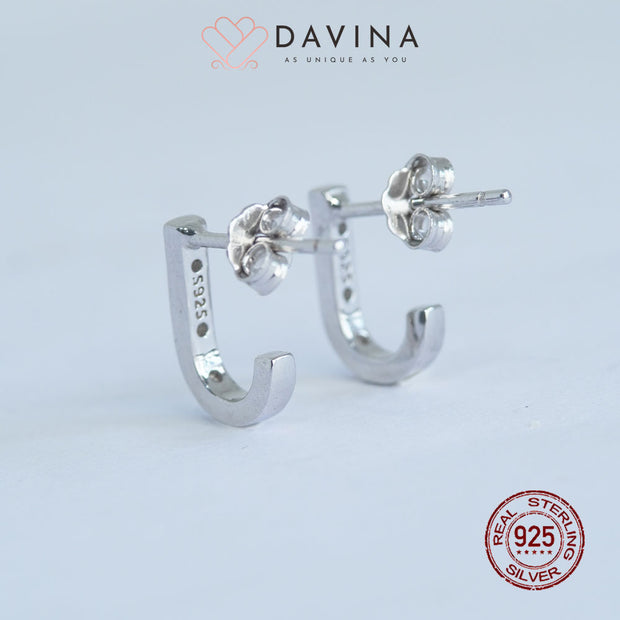 DAVINA Ladies Hikaru Earrings Sterling Silver 925