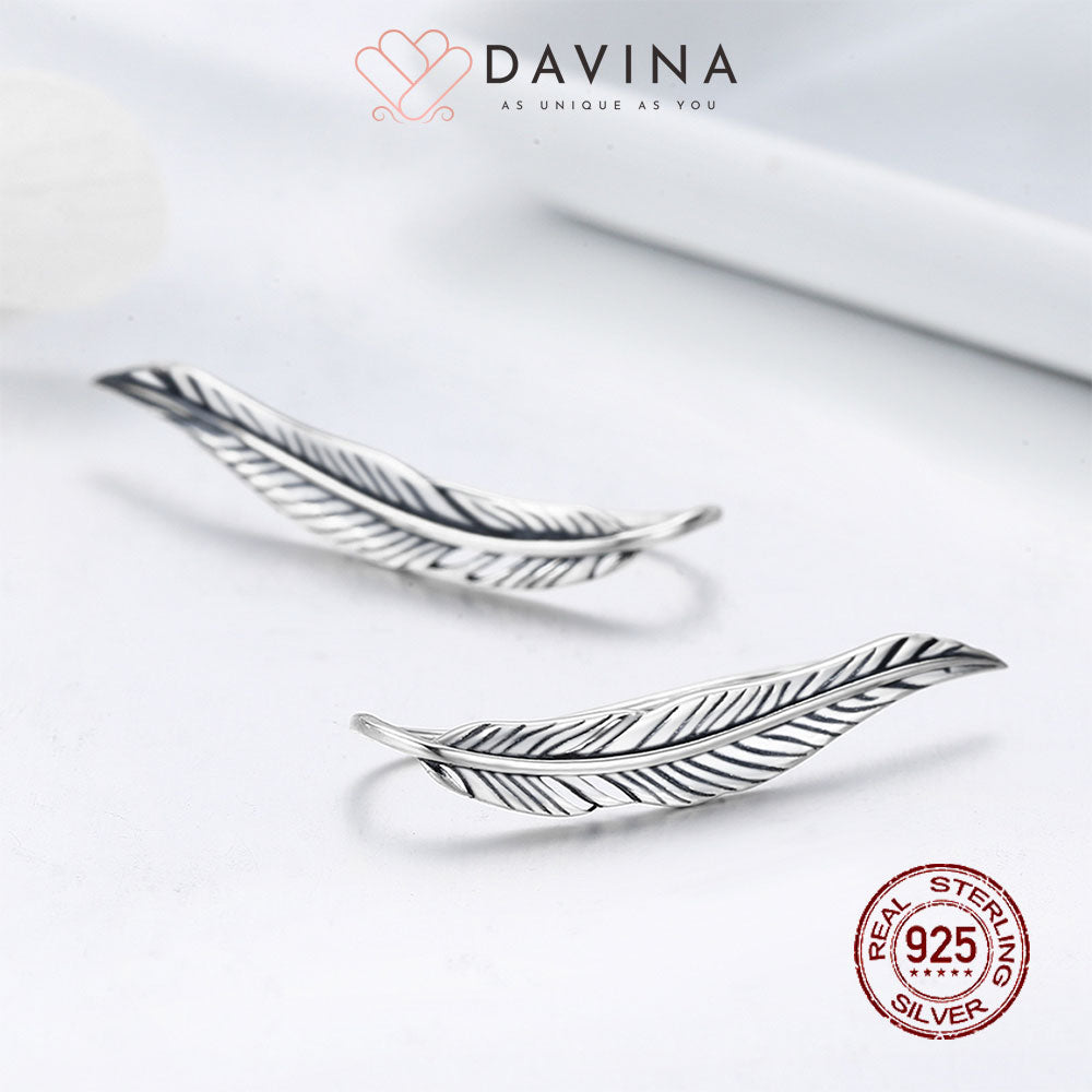 DAVINA Ladies Zara Earrings Sterling Silver 925