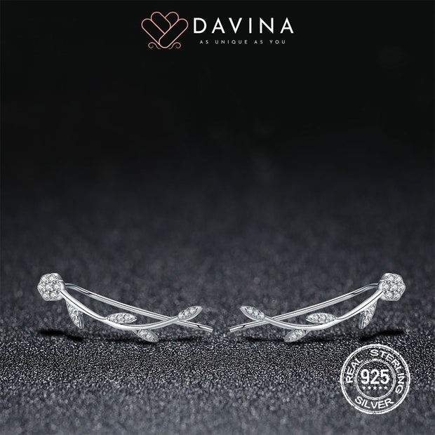 DAVINA Ladies Amara Earrings Sterling Silver 925