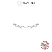 DAVINA Ladies Amara Earrings Sterling Silver 925
