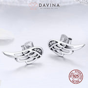 DAVINA Ladies Evelyn Earrings Sterling Silver 925