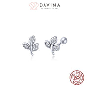 DAVINA Ladies Calla Earrings Sterling Silver 925